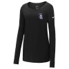 Ladies Core Cotton Long Sleeve Scoop Neck Tee Thumbnail