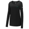 Ladies Core Cotton Long Sleeve Scoop Neck Tee Thumbnail