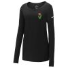 Ladies Core Cotton Long Sleeve Scoop Neck Tee Thumbnail