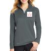 Ladies Smooth Fleece 1/2 Zip Thumbnail