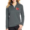 Ladies Smooth Fleece 1/2 Zip Thumbnail