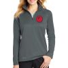 Ladies Smooth Fleece 1/2 Zip Thumbnail