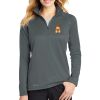 Ladies Smooth Fleece 1/2 Zip Thumbnail