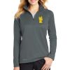 Ladies Smooth Fleece 1/2 Zip Thumbnail