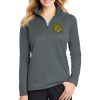 Ladies Smooth Fleece 1/2 Zip Thumbnail