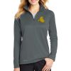 Ladies Smooth Fleece 1/2 Zip Thumbnail