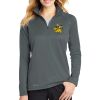 Ladies Smooth Fleece 1/2 Zip Thumbnail