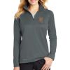 Ladies Smooth Fleece 1/2 Zip Thumbnail
