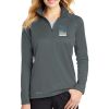 Ladies Smooth Fleece 1/2 Zip Thumbnail