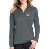Ladies Smooth Fleece 1/2 Zip Thumbnail