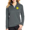 Ladies Smooth Fleece 1/2 Zip Thumbnail