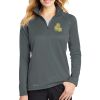 Ladies Smooth Fleece 1/2 Zip Thumbnail