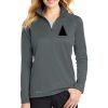 Ladies Smooth Fleece 1/2 Zip Thumbnail