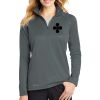 Ladies Smooth Fleece 1/2 Zip Thumbnail