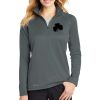Ladies Smooth Fleece 1/2 Zip Thumbnail
