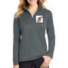Ladies Smooth Fleece 1/2 Zip Thumbnail