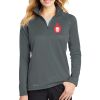 Ladies Smooth Fleece 1/2 Zip Thumbnail