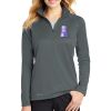 Ladies Smooth Fleece 1/2 Zip Thumbnail