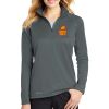 Ladies Smooth Fleece 1/2 Zip Thumbnail