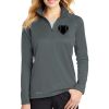 Ladies Smooth Fleece 1/2 Zip Thumbnail