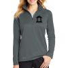 Ladies Smooth Fleece 1/2 Zip Thumbnail