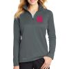 Ladies Smooth Fleece 1/2 Zip Thumbnail
