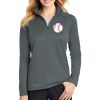 Ladies Smooth Fleece 1/2 Zip Thumbnail