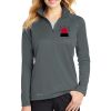 Ladies Smooth Fleece 1/2 Zip Thumbnail